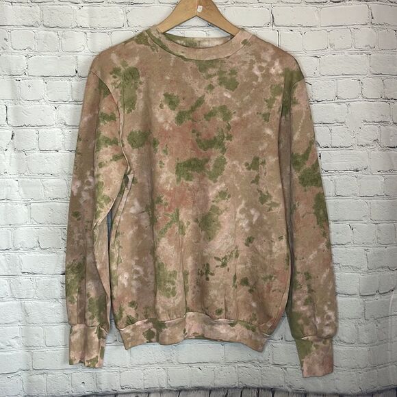 AFRM Pink and Green Tie Die Hoodie size XS, New with tags, Women’s Hoodie - Picture 10 of 11